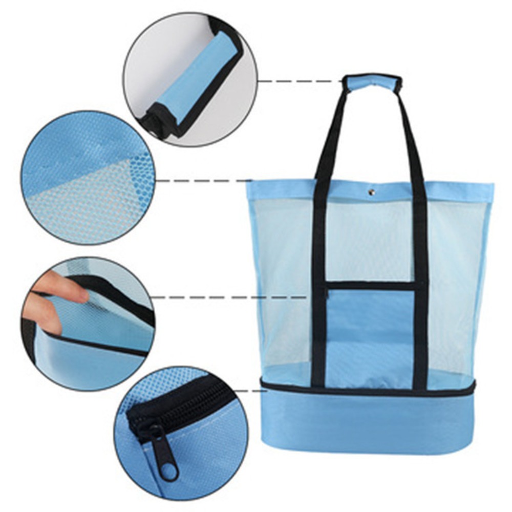 กระเป๋าเก็บความเย็นอเนกประสงค์ - Tote Bag Beach บทวิจารณ์และราคา