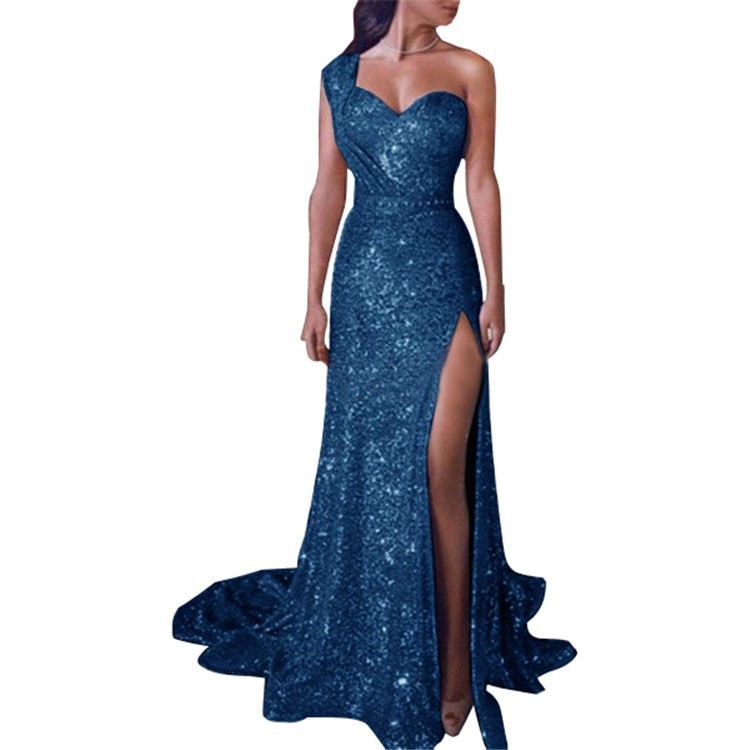 ชุดราตรีหรูหรา ชุดเดรสยาวแบบผู - Maxi Dress Halter บทวิจารณ์และราคา