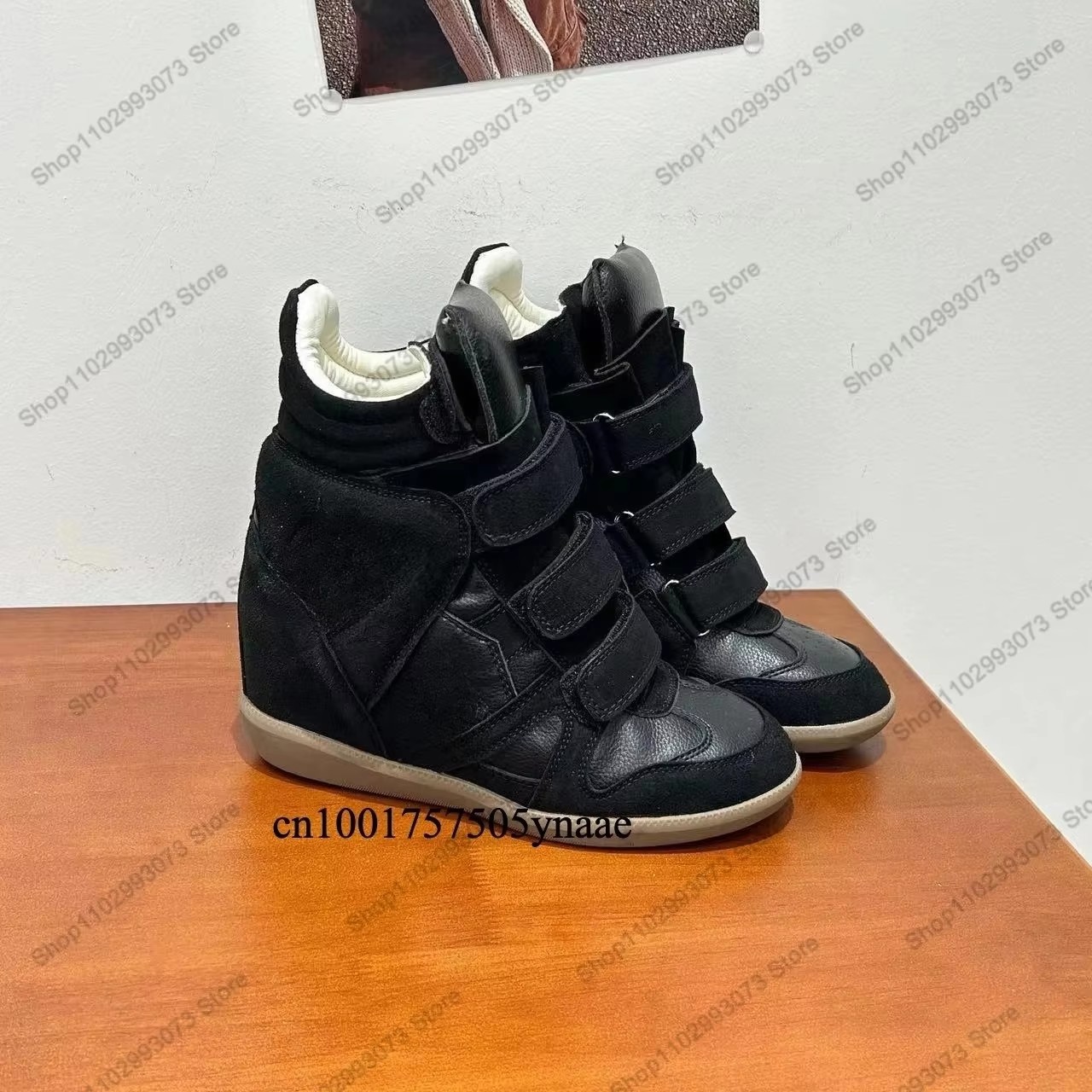 รองเท้าผ้าใบหุ้มข้อส้นลิ่มซ่อน - Wedge Espadrille Women บทวิจารณ์และราคา